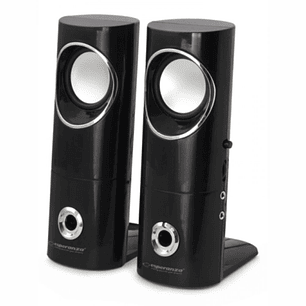 CONJUNTO 2 COLUNAS PC 2.0 2X3W USB