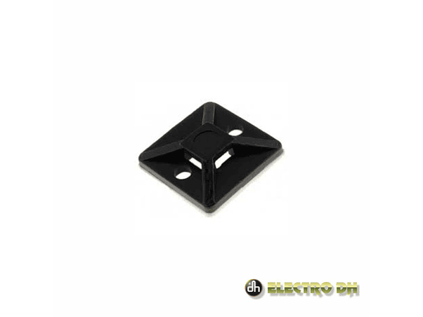 FIXADOR ADESIVO PARA ABRAÇADEIRAS PRETO EDH 1