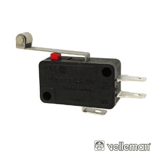 COMUTADOR MICROSWITCH 12A PATILHA GRANDE COM RODIZIO VELLEMAN