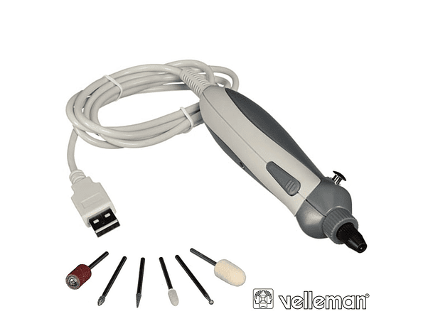 BERBEQUIM DE PRECISÃO ELÉTRICO ACESSÓRIOS USB VELLEMAN 1