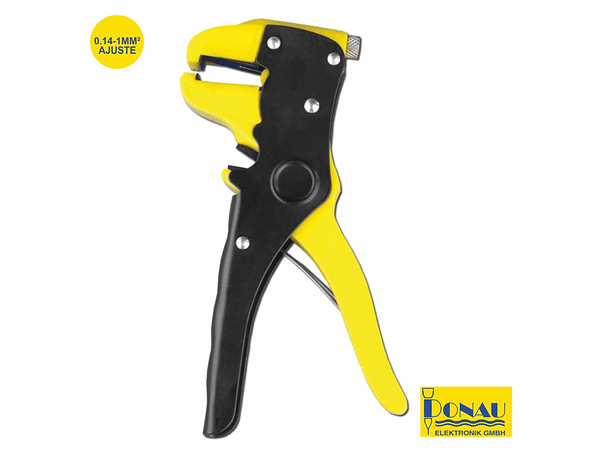 DESCARNADOR DE CABOS COM AJUSTE E CORTE 0.14-1MM² DONAU 1