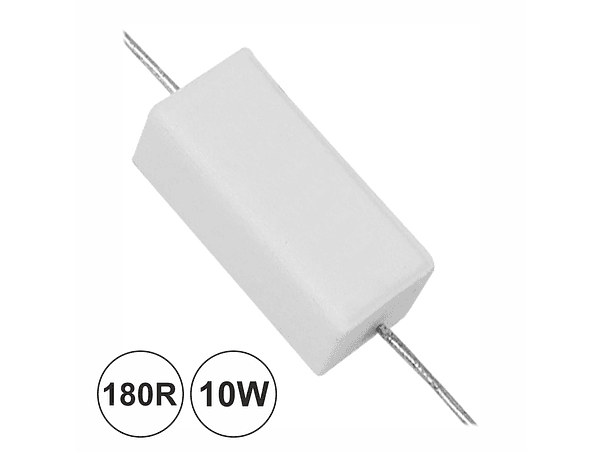 RESISTÊNCIA BOBINADA 180R 10W 1