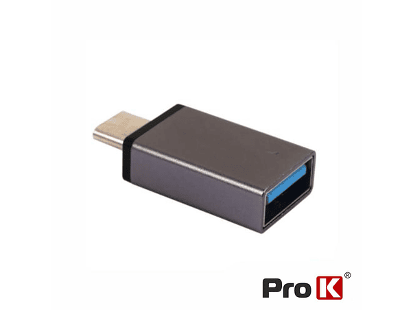 ADAPTADOR MICRO USB-B MACHO / USB-A 3.0 FÊMEA PROK 1