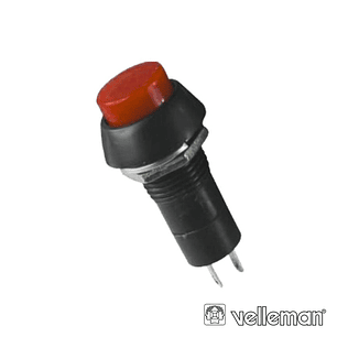 INTERRUPTOR OFF-(ON) VERMELHO 3A/125V
