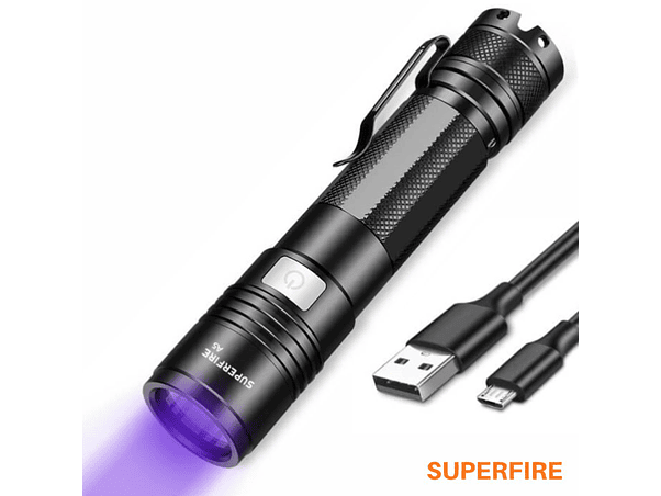 LANTERNA UV 395NM SUPERFIRE 1