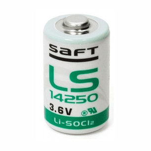 PILHA LÍTIO 14250 3.6V 1200MAH SAFT