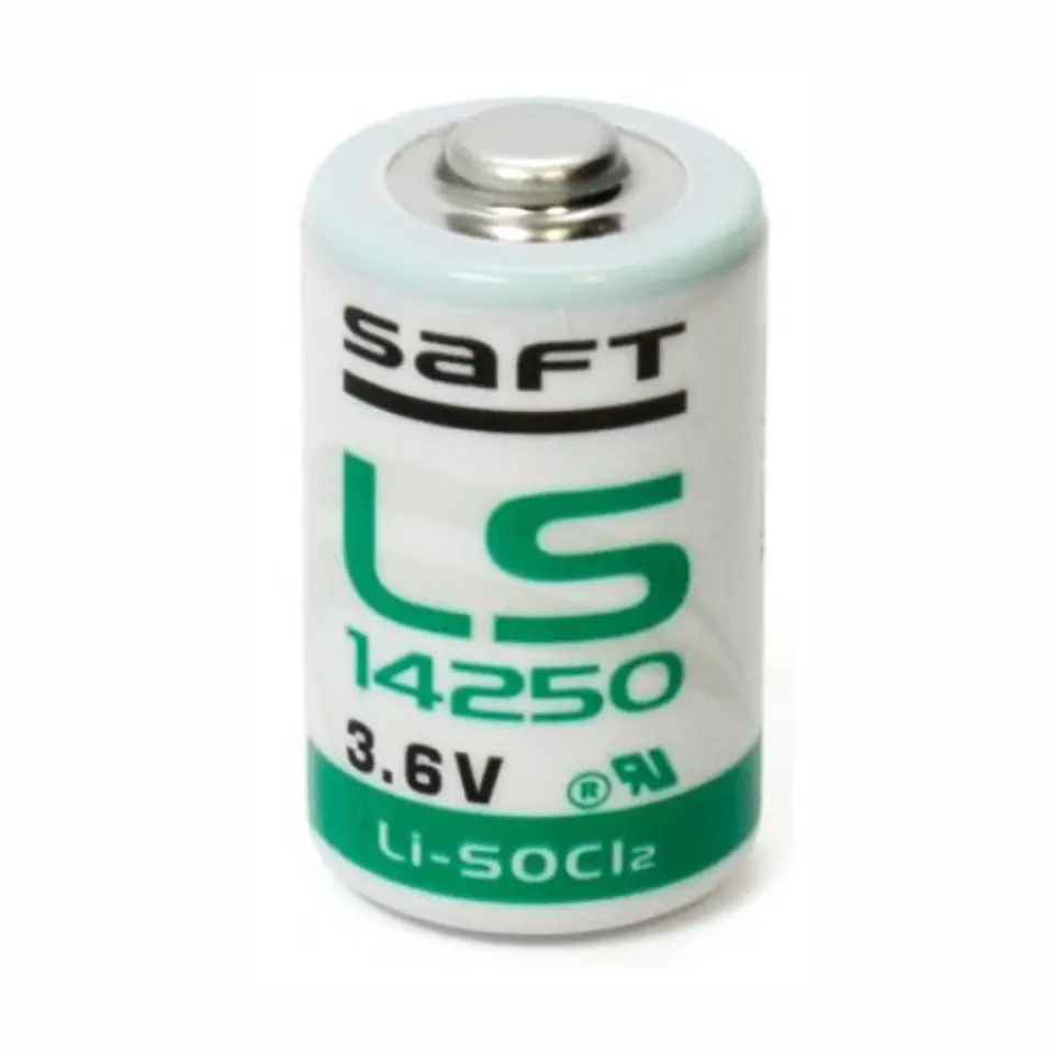 PILHA LÍTIO 14250 3.6V 1200MAH SAFT 1