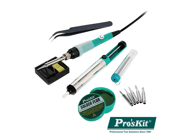 CONJUNTO DE FERRAMENTAS DE SOLDADURA PROSKIT 1