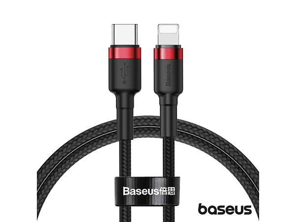 CABO USB-C MACHO PARA LIGHTNING MACHO PD 18W 1M CAFULE BASEUS 1
