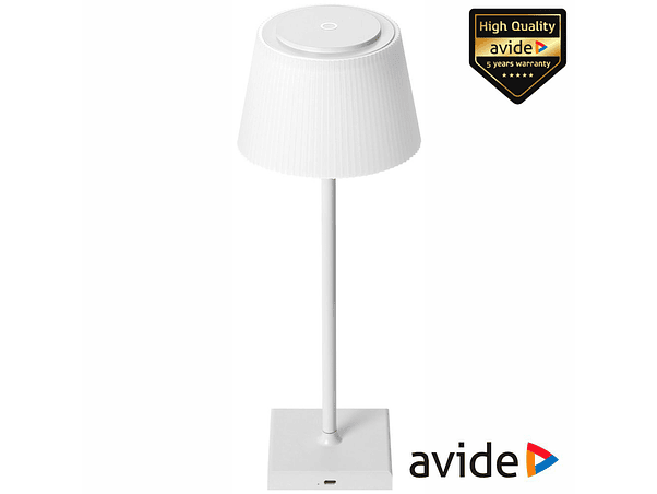 CANDEEIRO LED COM BATERIA 4W USB 3000/4000/5000K 270LM AVIDE 1