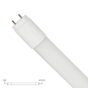 LÂMPADA TUBULAR T8 24W 150CM LED 6500K FASE E NEUTRO OPOSTOS
