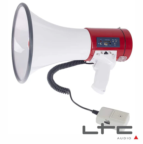MEGAFONE 60W MIC REMOVÍVEL MP3 USB/SD LTC