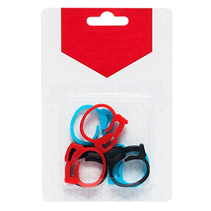 CONJUNTO DE ORGANIZADORES DE CABOS AJUSTÁVEIS 6X