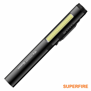 LANTERNA 4 EM 1 LED + COB + UV + PONTEIRO LASER SUPERFIRE