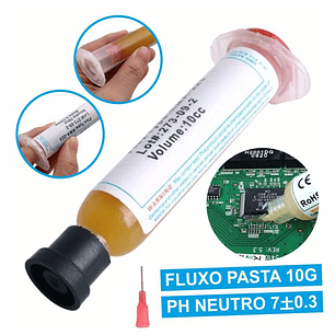 FLUXO EM PASTA PARA SOLDAR SERINGA 10GR AMTECH