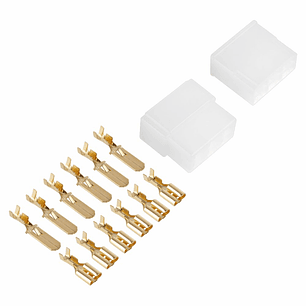 FICHA 6 PINOS MACHO E FÊMEA COM TERMINAIS