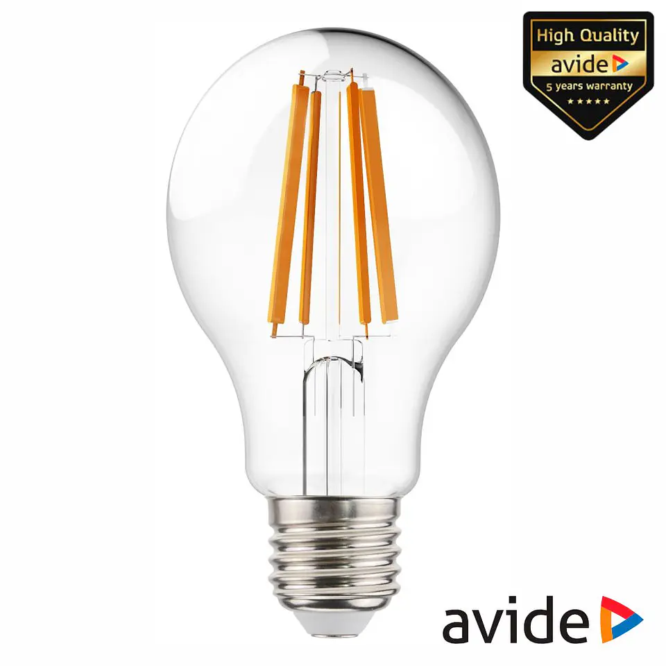 LÂMPADA LED E27 GLOBO FILAMENTO 9W 230V 4000K DIMÁVEL 1055LM 1