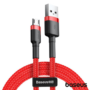 CABO USB-A MACHO PARA MICROUSB MACHO 2M CAFULE BASEUS