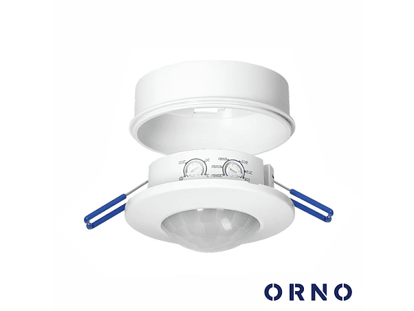 DETETOR DE MOVIMENTOS PIR BRANCO ORNO 1