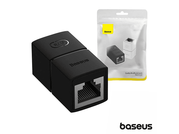 FICHA ADAPTADORA RJ45 8P8C FÊMEA / FÊMEA BASEUS 1