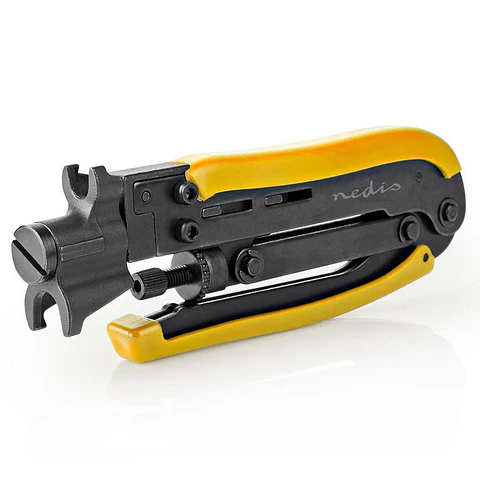 ALICATE DE CRAVAR FICHAS COMPRESSÃO "F"