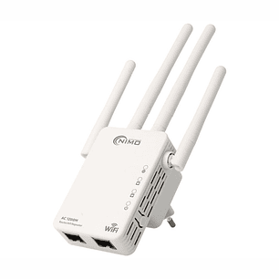 REPETIDOR SINAL WIFI 2.4/5GHZ 1200MBPS 2XRJ45