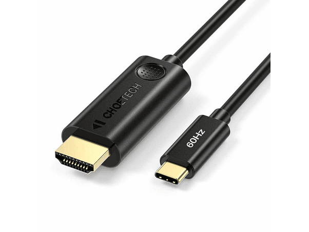 CABO HDMI MACHO / USB-C MACHO PRETO 4K 1.8M 1