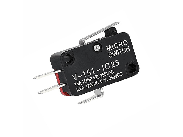COMUTADOR MICRO SWITCH 15A COM PATILHA PEQUENA 1