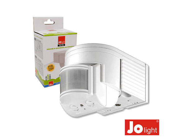 DETETOR DE MOVIMENTOS PIR IP44 JOLIGHT 1
