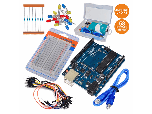 KIT INICIAÇÃO PARA ARDUINO BÁSICO 1