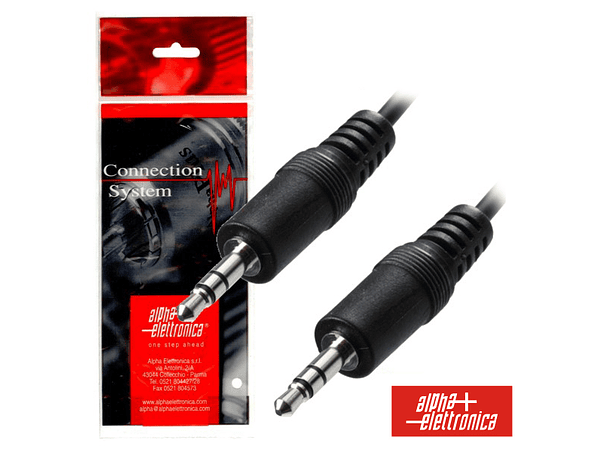 CABO JACK 3.5MM MACHO / JACK 3.5MM MACHO 3M ST POLYBAG 1