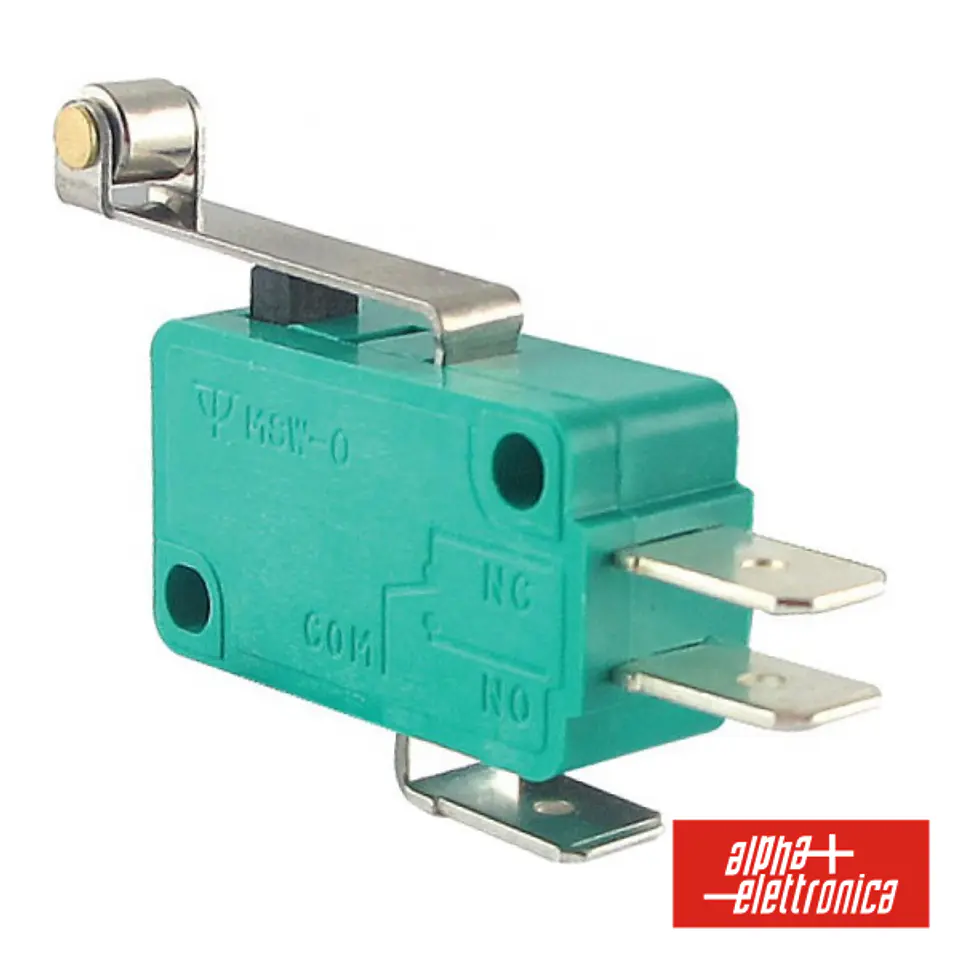 COMUTADOR MICROSWITCH 16A PATILHA GRANDE COM RODIZIO 1