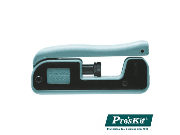 ALICATE DE CRAVAR FICHAS COMPRESSÃO PROSKIT 1