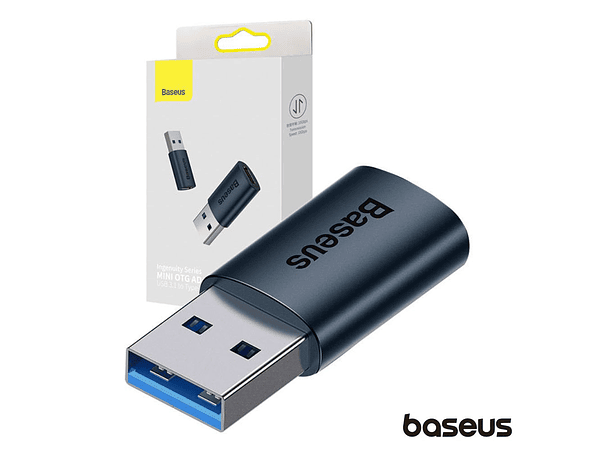 ADAPTADOR USB-C FÊMEA / USB-A MACHO OTG INGENUITY BASEUS 1