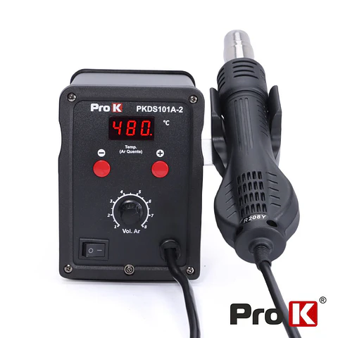 ESTAÇÃO DE DESSOLDAR SMD AR QUENTE 700W PROK