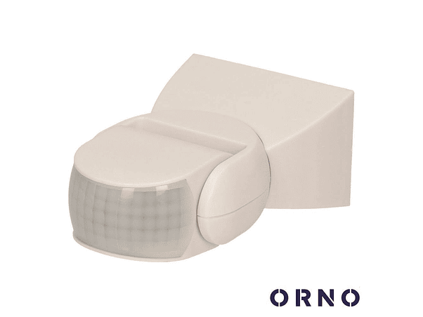 DETETOR DE MOVIMENTOS PIR BRANCO ORNO 1