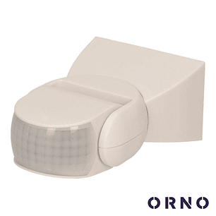 DETETOR DE MOVIMENTOS PIR BRANCO ORNO