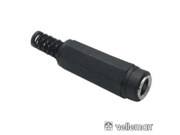 FICHA ALIMENTAÇÃO DC FÊMEA ATÉ 2.5X5.5MM VELLEMAN 1
