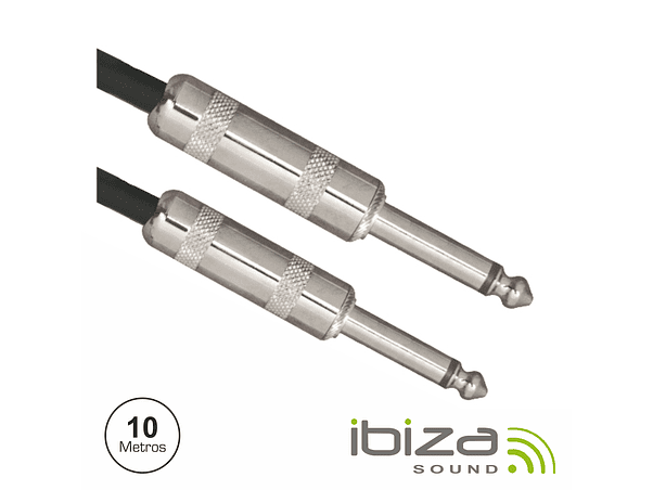 CABO JACK 6.35MM MACHO / MACHO 10M MN IBIZA 1