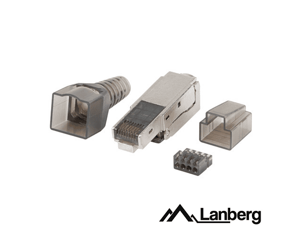 FICHA RJ45 MODULAR 8P8C CAT6A LANBERG 1
