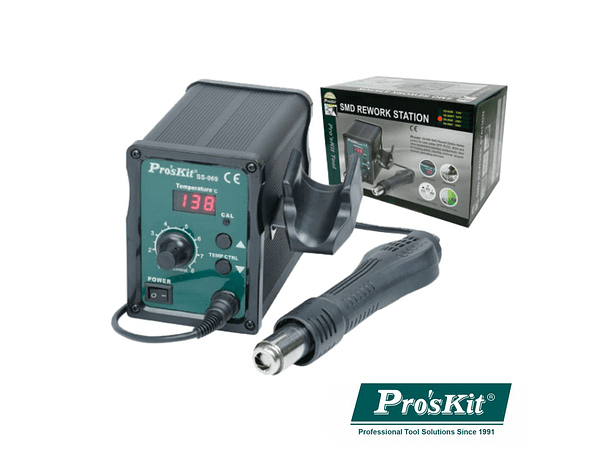 ESTAÇÃO DE SOLDAR SMD AR QUENTE 700W PROSKIT 1