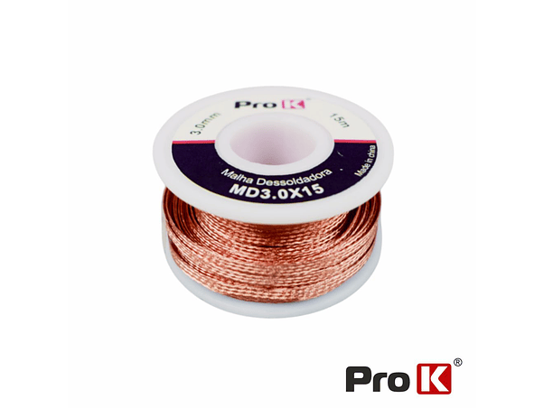 MALHA DESSOLDADORA 3.0MM 15M PROK 1