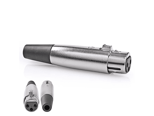 FICHA XLR 3P FÊMEA 1