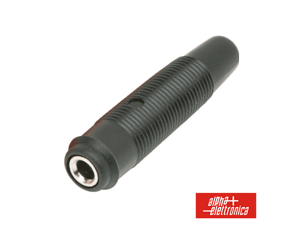 FICHA BANANA 4MM FÊMEA PRETA 1