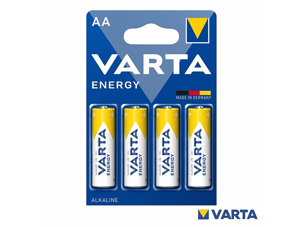 PILHA ALCALINA LR6/AA 1.5V 4X BLISTER VARTA 1