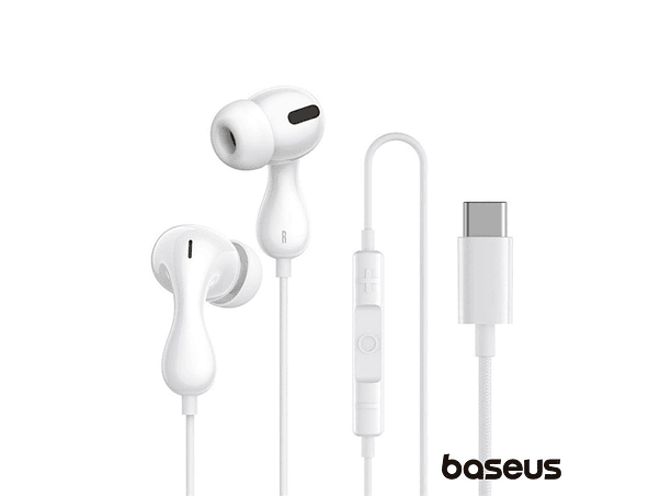 AUSCULTADORES STEREO COM FIOS E MICROFONE ENCOK CZ20 BASEUS 1