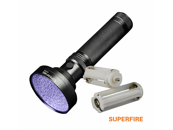 LANTERNA UV IP46 6W 395NM IP46 SUPERFIRE 1