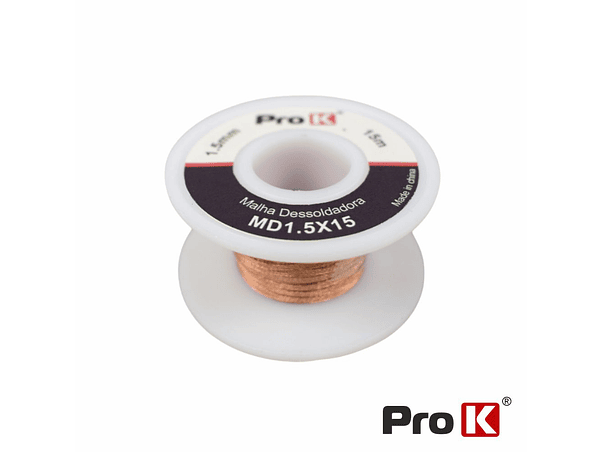 MALHA DESSOLDADORA 1.5MM 15M PROK 1