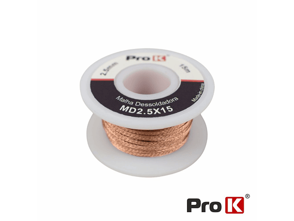 MALHA DESSOLDADORA 2.5MM 15M PROK 1