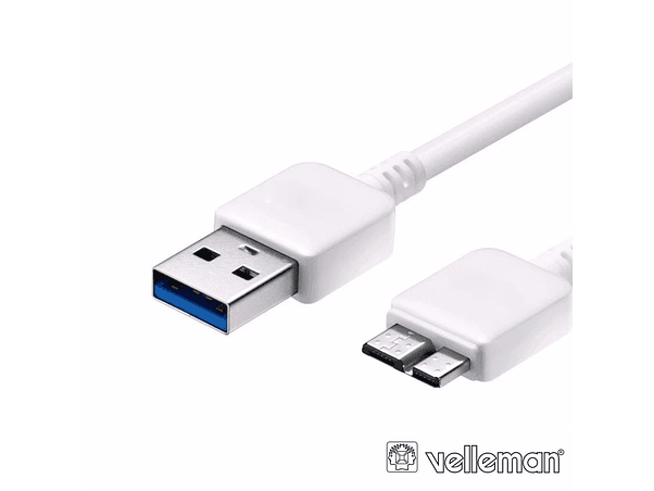 CABO USB-A 3.0 MACHO / MICRO USB-B MACHO 1M VELLEMAN 1
